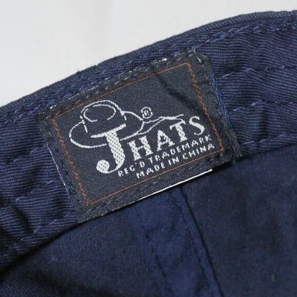 JHATS USS Alabama Cap/Hat US Navy Adjustable Strap back Embroidered Leather Rim - Picture 6 of 7